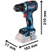 BOSCH GSR 18V-90 C Akku-Bohrschrauber, L-BOXX, GAL 18V-40, 2x Aku 4.0Ah 06019K6004